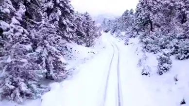 Çameli'nde Kar Yağışı: Muhteşem Doğa Manzaraları!