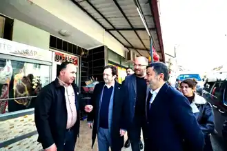 Çavuşoğlu, Denizli'nin İlçelerinde Altyapı Çalışmalarını İnceledi