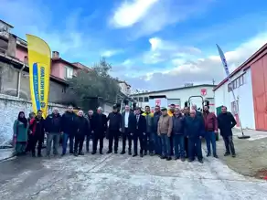 Buldan Üzümcülerine Makine Desteği