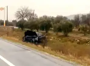 Denizli Buldan'da Çarpışma: 1 Yaralı