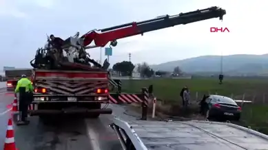 Denizli'de Aile, Feci Kazada Hayatını Kaybetti