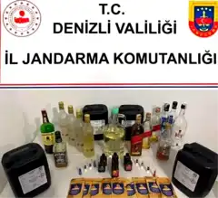 Denizli'de Yılbaşı Öncesi Kaçak İçki Baskını!