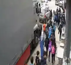 Denizli'de Okul Çıkışı Tehlikeli Anlar!