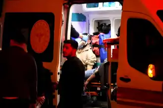 Denizli'deki Yangında Mahsur Kalanlar Kurtarıldı