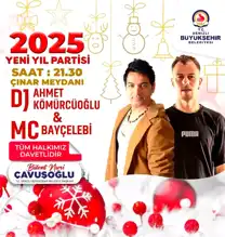 Denizli'de Yılbaşı Coşkusu! Müzik ve Eğlence Delikliçınar'da
