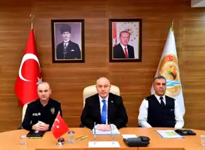 Denizli'de Yılbaşı Güvenliği Planı