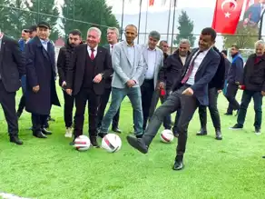 Köyde Çifte Açılış: Lokanta ve Spor Tesisi