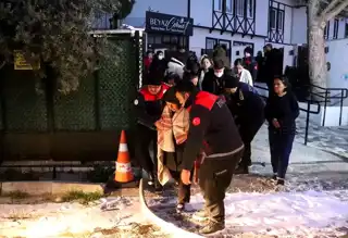Pamukkale Engelli Merkezinde Yangın! 1 Kişi Hastanede