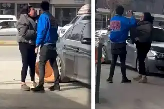 Sevgililer Günü'nde Cinnet: Eşinin Arabasına Perte Çıkardı!