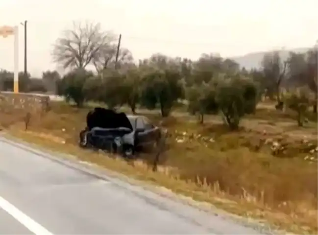 Denizli Buldan'da Çarpışma: 1 Yaralı