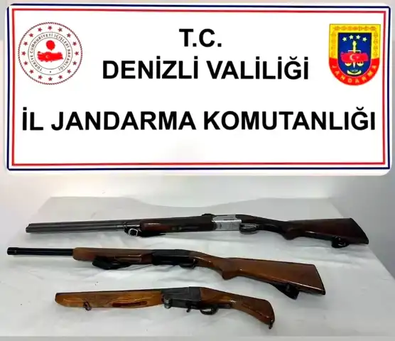 Denizli'de Silah Operasyonu: 6 Gözaltı