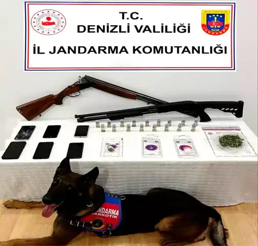 Denizli'de Jandarma Uyuşturucu Operasyonu: 2 Gözaltı