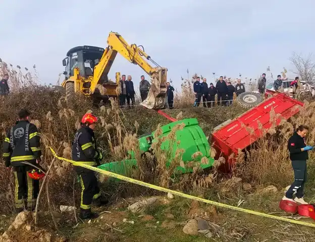 Traktör Kazası: 62 Yaşındaki Adam Hayatını Kaybetti