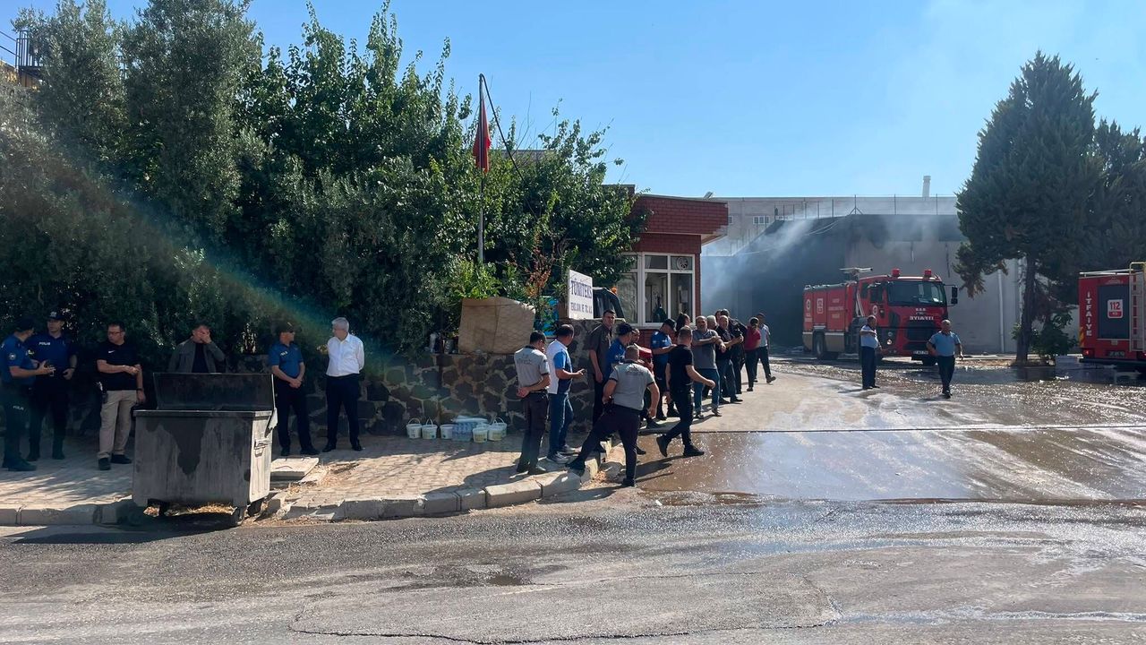 Tekstil Fabrika Yangın