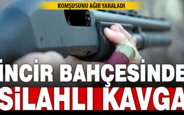 incir bahçesi silah kavgası