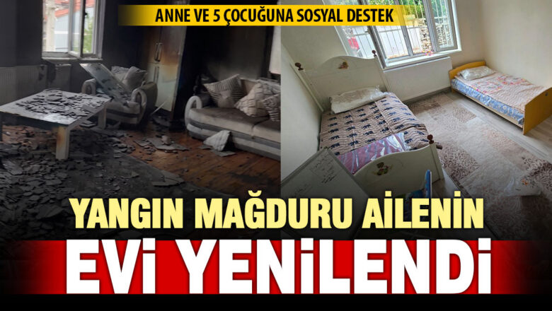 evi yenilendi