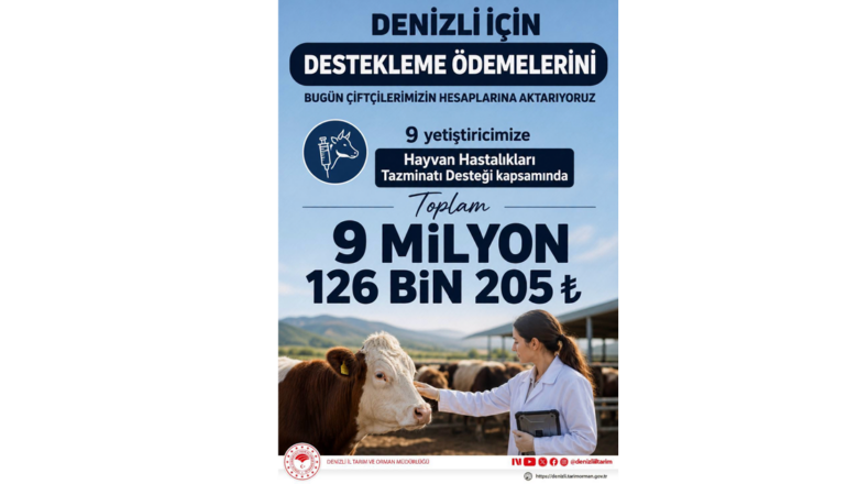 Hayvan Hastalıkları Tazminatı Desteği
