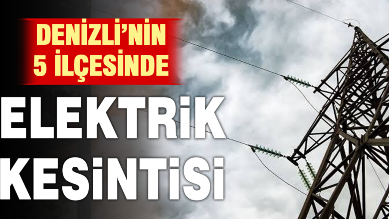 planlı elektrik kesintisi