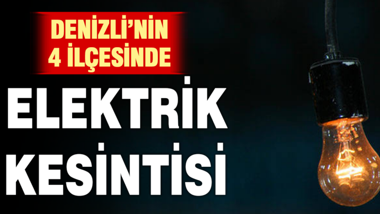 Elektrik kesintisi