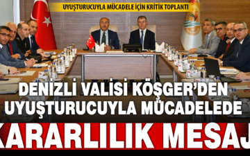 Denizli bağımlılıkla mücadele